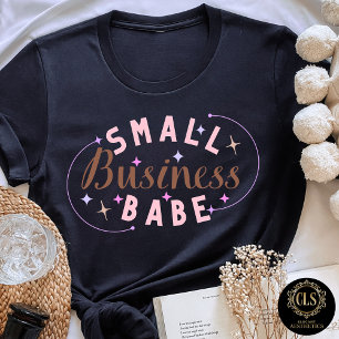 Camiseta Pequena Empresária Empreendedora Citação