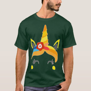 Camiseta Pequena Garota Unicórnio Melhor Ideia De Presente 