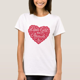 Camiseta Pequena Grande Atitude