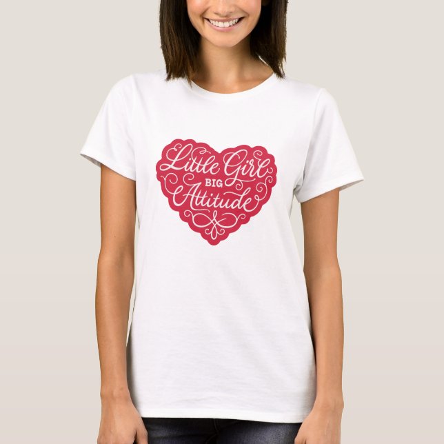 Camiseta Pequena Grande Atitude (Frente)