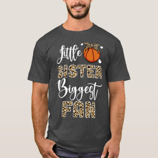 Camiseta Pequena Irmã de Basquete Si