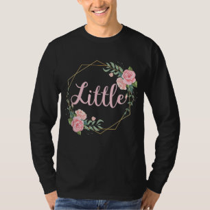 Camiseta Pequena Irmã Irmã Irmã Irmã da Irmandade Grande Se