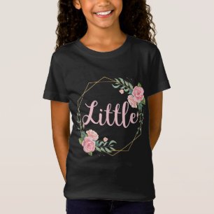 Camiseta Pequena Irmã Irmã Irmã Irmã da Irmandade Grande Se