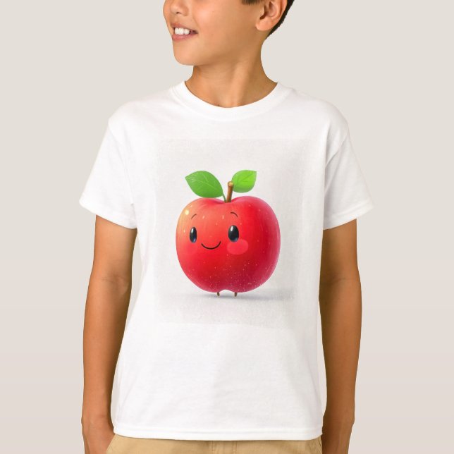 Camiseta Pequena Maçã (Frente)