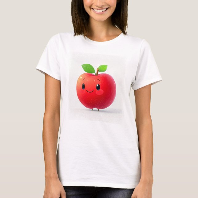 Camiseta Pequena Maçã (Frente)