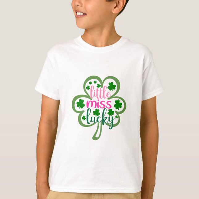 Camiseta Pequena Miss Lucky (Frente)
