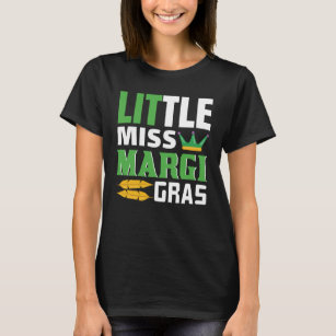 Camiseta Pequena Miss Margi gras T-Shirt