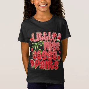 Camiseta Pequena Miss Sassy Pants - Atitude de Melancia