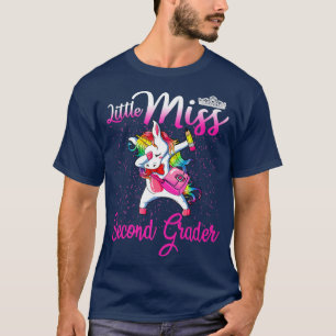 Camiseta Pequena Miss Segundo Graduador De Volta Ao Unicórn