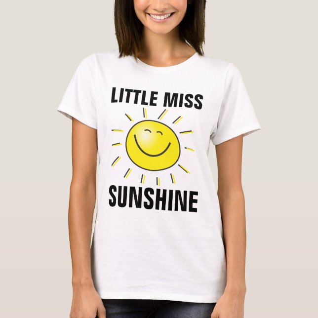 CAMISETA PEQUENA MISS SUNSHINE SENHORAS T-SHIRTS (Frente)