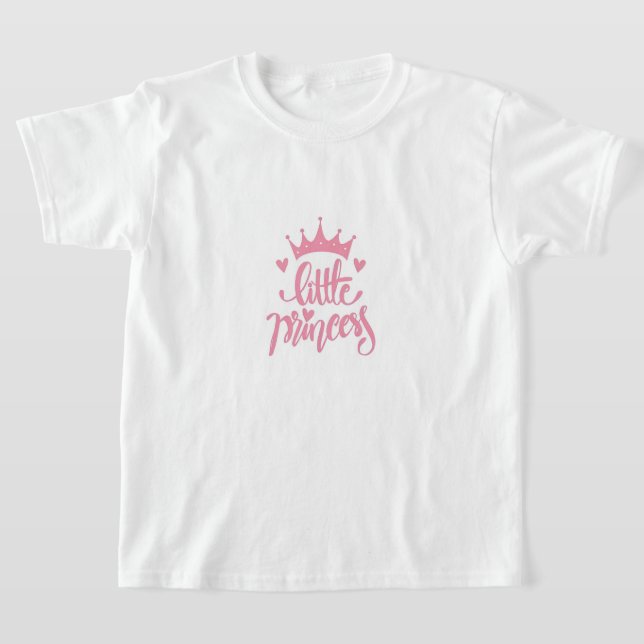 Camiseta Pequena princesa  (Postura )