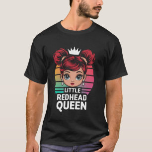 Camiseta Pequena Rainha Ruiva Cabelo Ruivo Mulher Ruiva Red