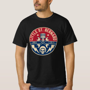 Camiseta Pequena Rua Bernard Passe francês itália motobik a