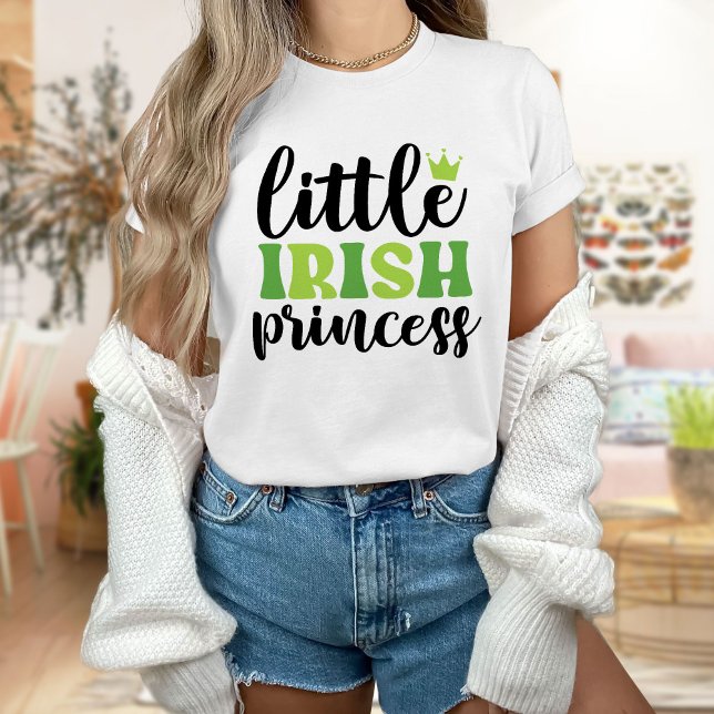 Camiseta Pequena Rua da Princesa Irlandesa. (Criador carregado)