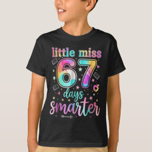 Camiseta Pequena Senhora 67 Dias Mais Esperta 67 Dias De Es