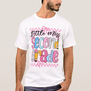 Camiseta Pequena Senhorita 2ª Série Volta às Aulas Meninas