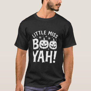 Camiseta Pequena Senhorita Booyah Design de Abóbora de Hall