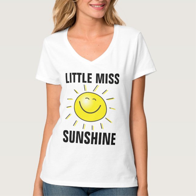 CAMISETA PEQUENA SRTA. SUNSHINE SENHORAS T-SHIRT (Frente)