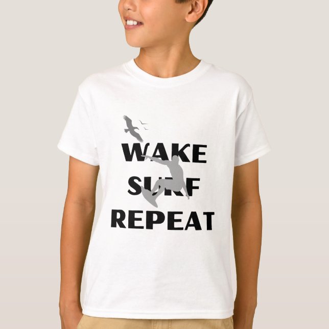 Camiseta Pequena tenda surfista (Frente)