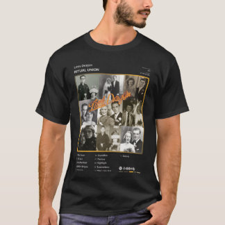 Camiseta Pequena União de Rituais de Dragão Lista de faixas