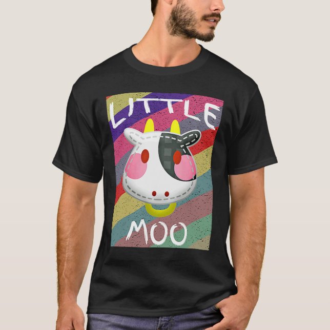 Camiseta Pequena Vaca CGLRE Regressão da Idade Smole Little (Frente)