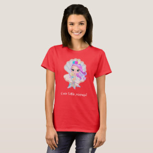 Camiseta Pequenas e bonitas crianças de aniversário colorid