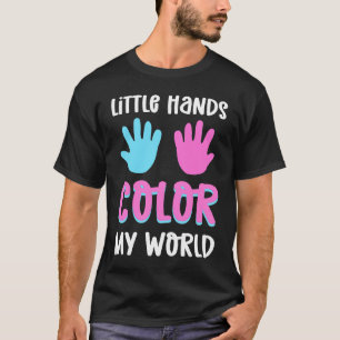 Camiseta Pequenas Mãos Colorem Minha Enfermeira Neonatal NI