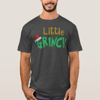 Camiseta Pequenas Papais noeis de Natal Pequena Família de