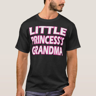 Camiseta Pequenas princesas Amizade à vovó deve ser cantada