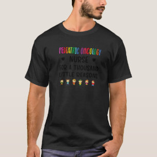 Camiseta Pequenas Razões para a Oncologia Pediátrica Enferm
