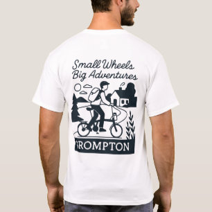 Camiseta Pequenas Rodas Grandes Aventuras - Eu Amo Meu Brom