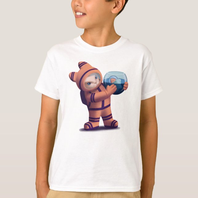 Camiseta Pequeno Astronauta (Frente)