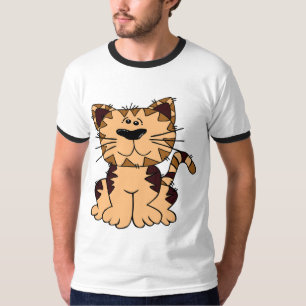 CAMISETA PEQUENO BEIJO E GATO DE GRANA CABEÇA