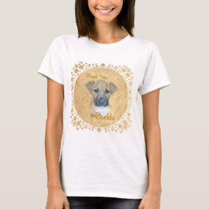 Camiseta Pequeno Cachorro Ferido - Resgatado!