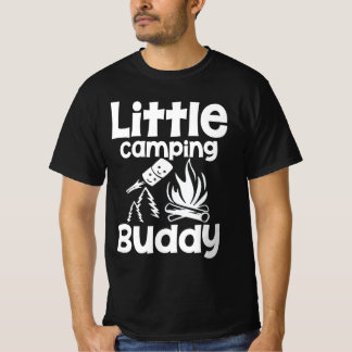 Camiseta Pequeno Camping Buddy