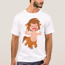 Camiseta Pequeno Cartoon Centaur Crianças-Camisa