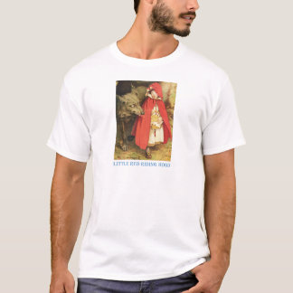 Camiseta Pequeno Chapéu Vermelho