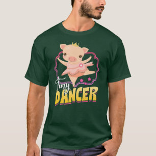 Camiseta Pequeno Dançarino - Balé Rosa-Rosa Premium