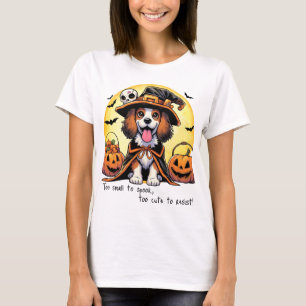 Camiseta Pequeno demais para assustar, fofo demais para res