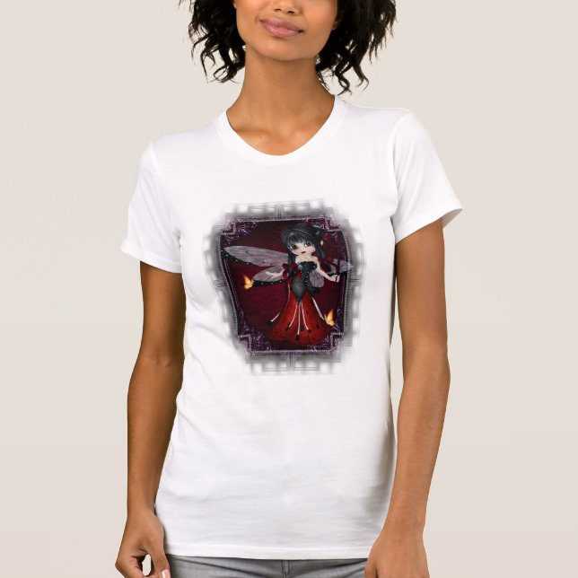 Camiseta Pequeno Devil Ladybug Design 1 T-Shirt (Frente)