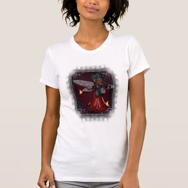 Camiseta Pequeno Devil Ladybug Design 4 T-Shirt (Frente)