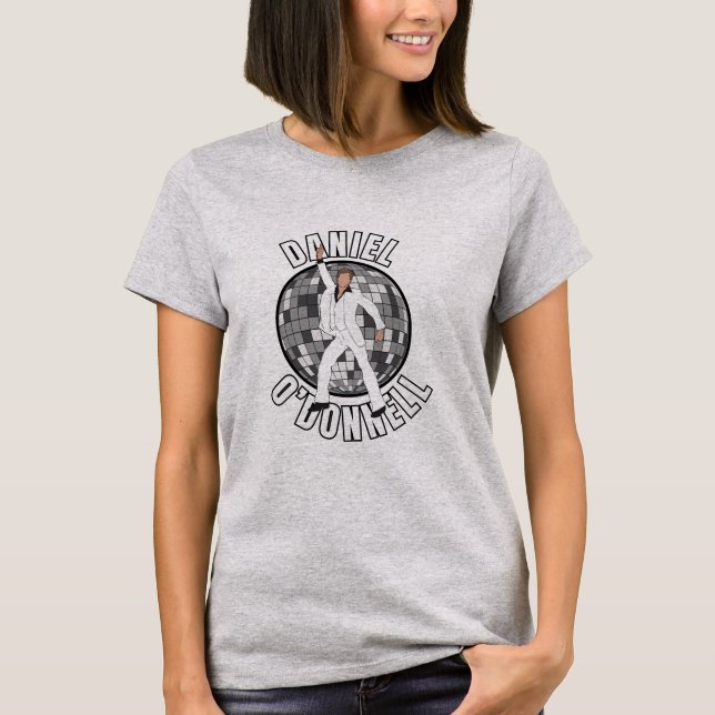 Camiseta Pequeno Disco Daniel O'Donnell (Frente)