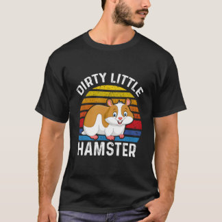 Camiseta Pequeno e Sujo Hamster Cortado Hamsters Amadurece