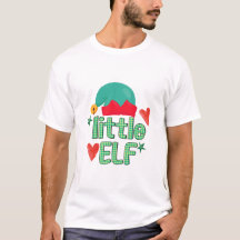 Pequeno Elf Xmas com T-Shirt