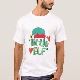 Camiseta Pequeno Elf Xmas com T-Shirt