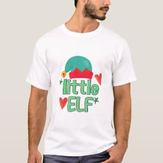Camiseta Pequeno Elf Xmas com T-Shirt