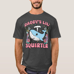 Camiseta Pequeno Esguicho do Papai Humor Inadequado e Desco