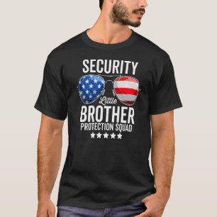 Camiseta Pequeno Esquadrão de Proteção Irmão Grande Seguran