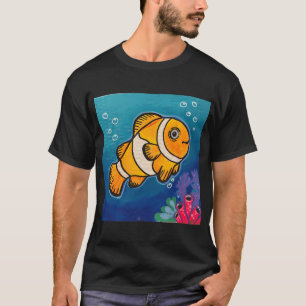 Camiseta Pequeno Explorador de Recifes