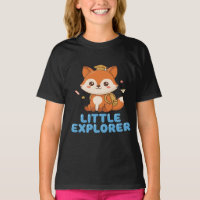 Pequeno Explorador Raposa Fofa com Mochila e Boné